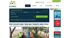 Desktop Screenshot of cycletoursglobal.com
